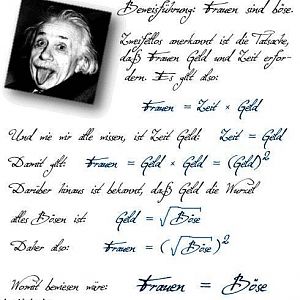 Einstein, dass Genie!