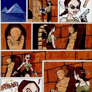 Lara Croft meets the Mumy