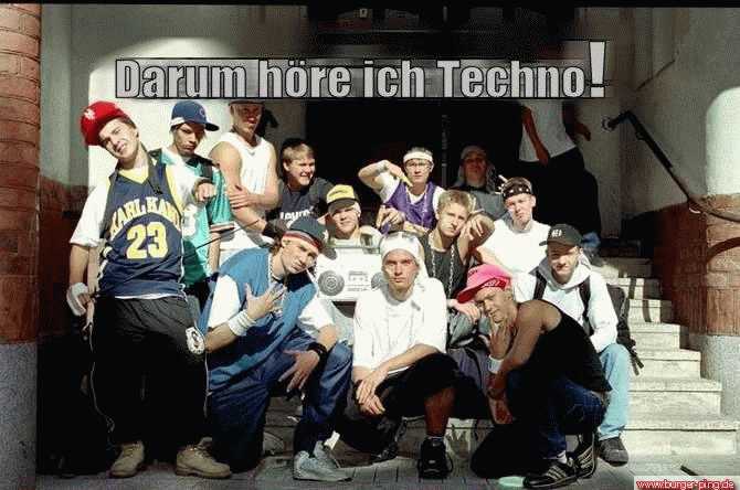 Darum hör ich Techno!