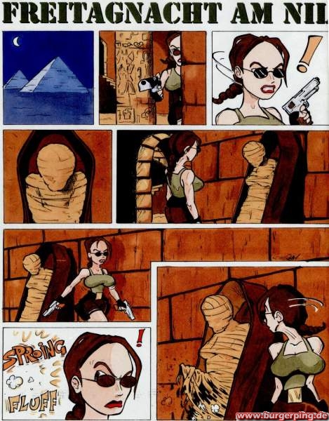 Lara Croft meets the Mumy
