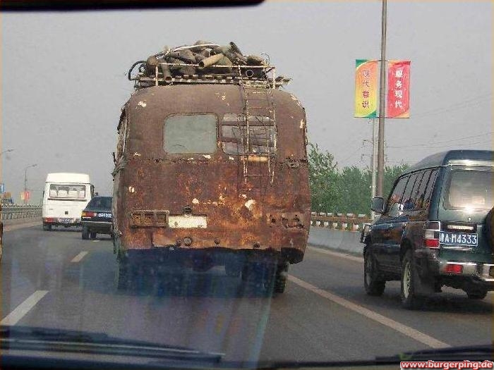 Nachricht: Kein TÜV in China!